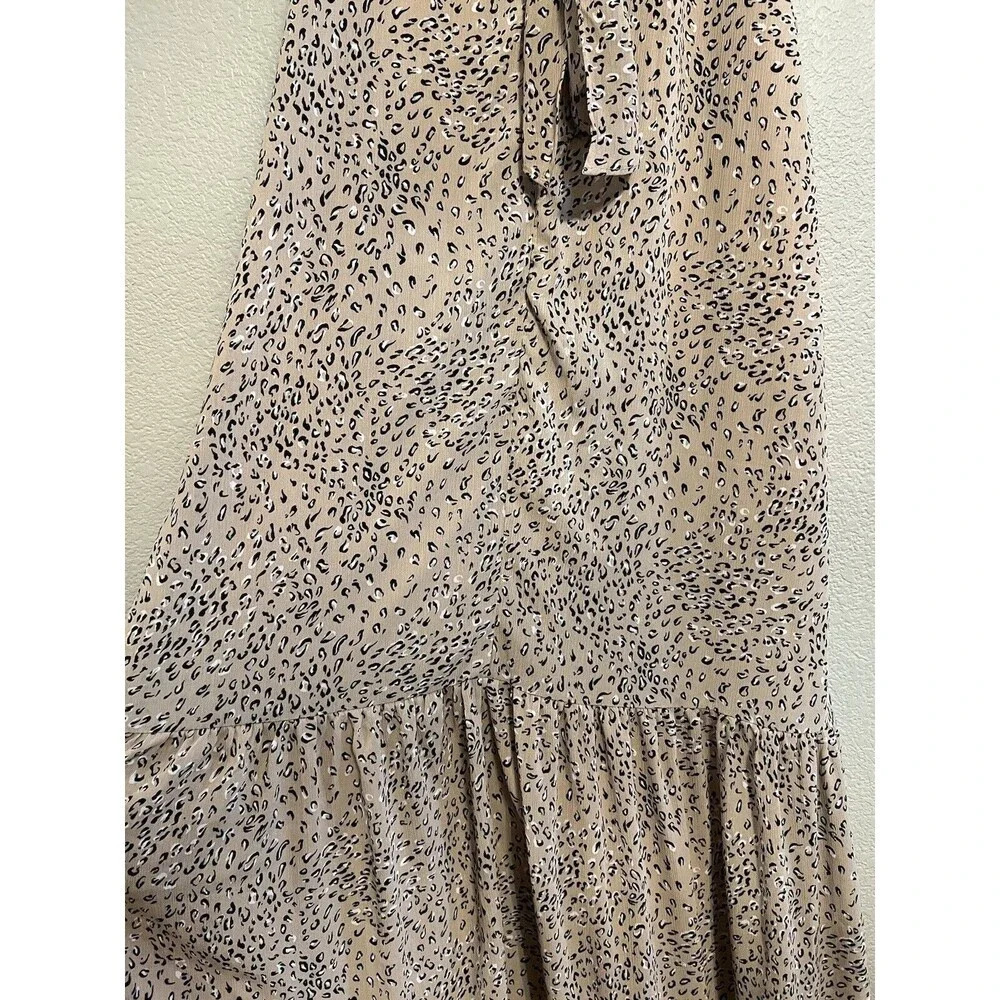 NWT Vince Camuto 1X Leopard Dress - Picture 7 of 9